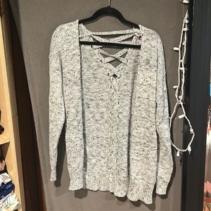 Braided cardigan